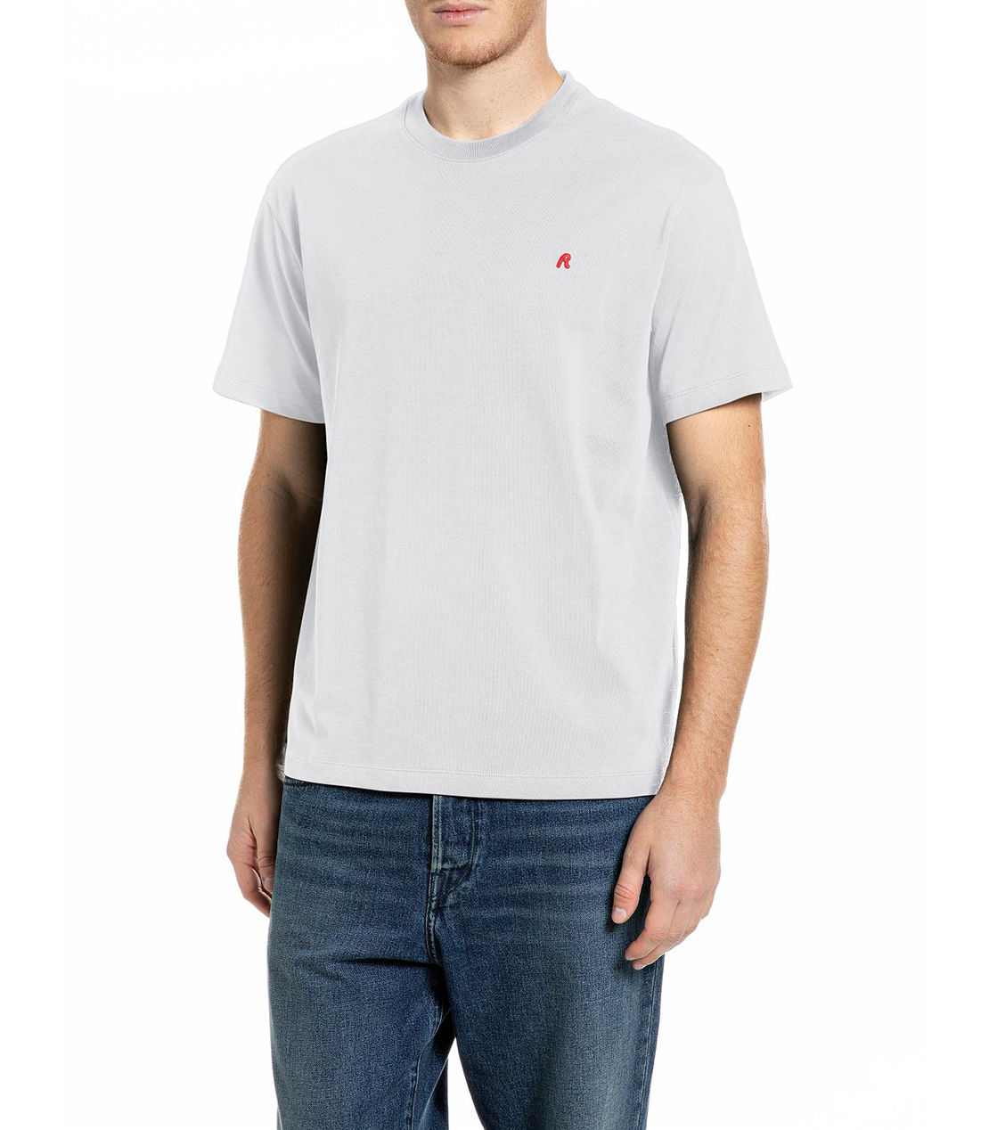 Ｒロゴ リラックス Tシャツ 詳細画像 ホワイト 1